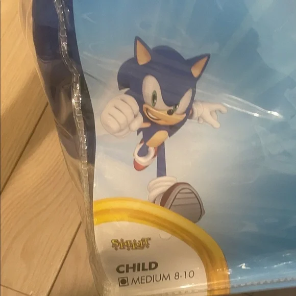 Sonic Mascot Kids Costume - Picture 4 of 4